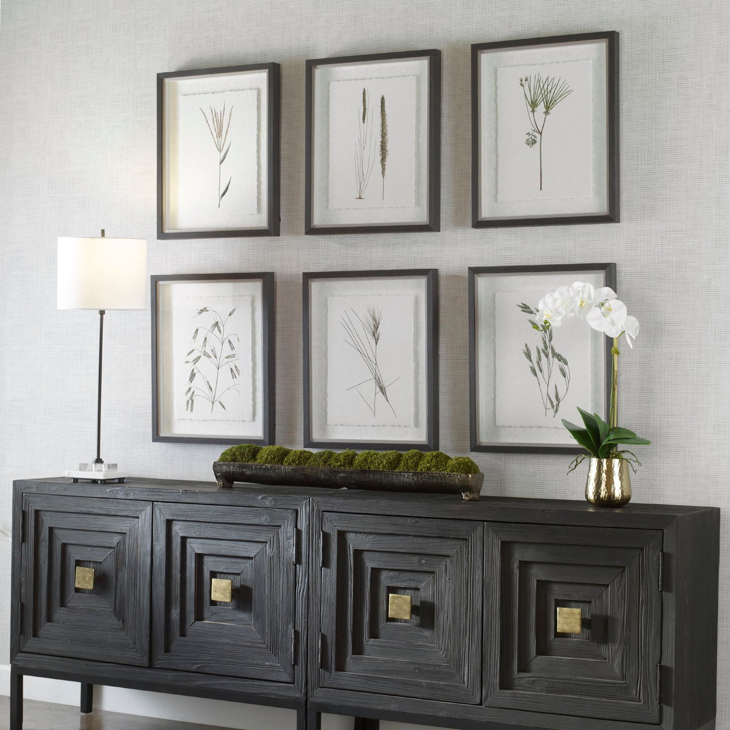Forest - Finds Framed Prints (Set of 6)