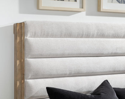 Torrance - Complete Channeled Upholstered Storage Bed