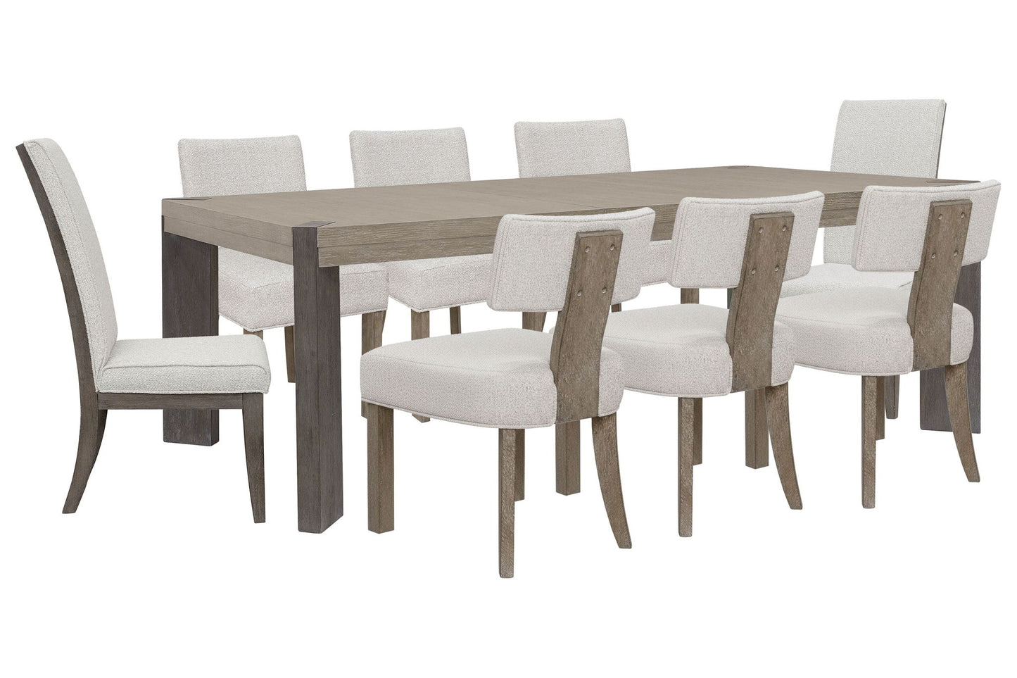 Anderson Park - Leg Dining Table Set With Klismos Chairs