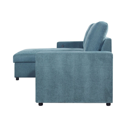 Greer - 2 Pieces LAF Sofa/Chaise - Green