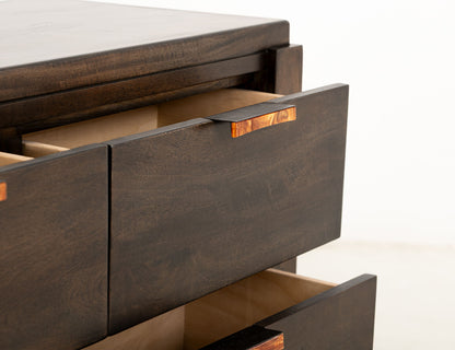 Raramuri - 7 Drawer Dresser - Dark Brown