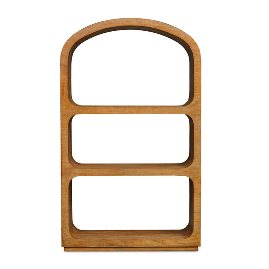 Achley - Seamless Wooden Etagere - Woodtone