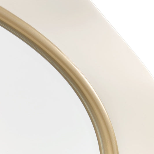 La Terrazza - Wall Mirror - Creamy Pearl