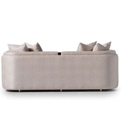 Carmela - Sofa - Almond / Gold