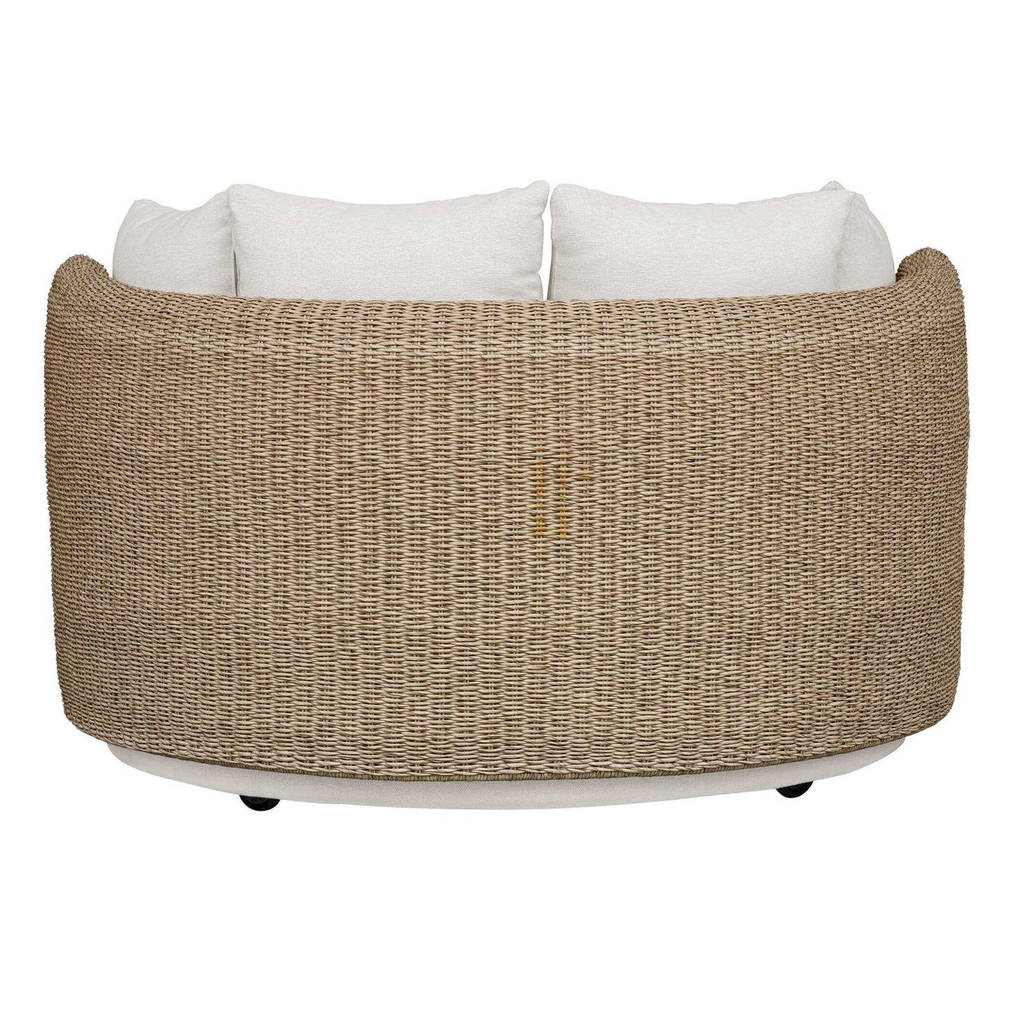 Sunset - Outdoor Round Swivel Day Bed - White