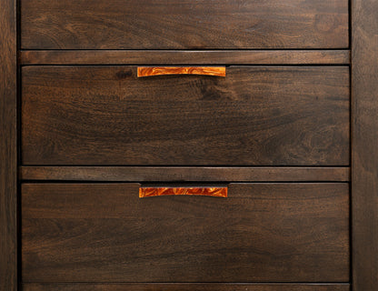 Raramuri - 5 Drawer Chest - Dark Brown