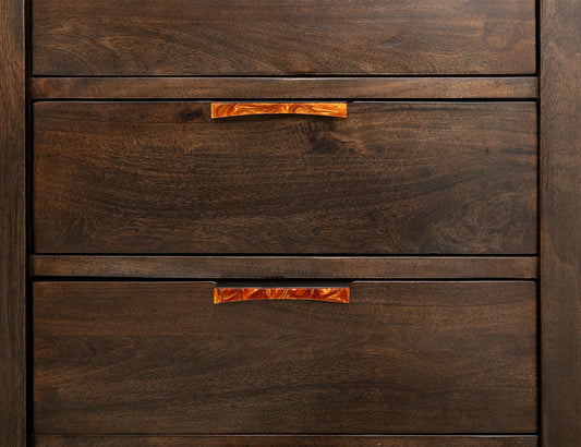 Raramuri - 5 Drawer Chest - Dark Brown