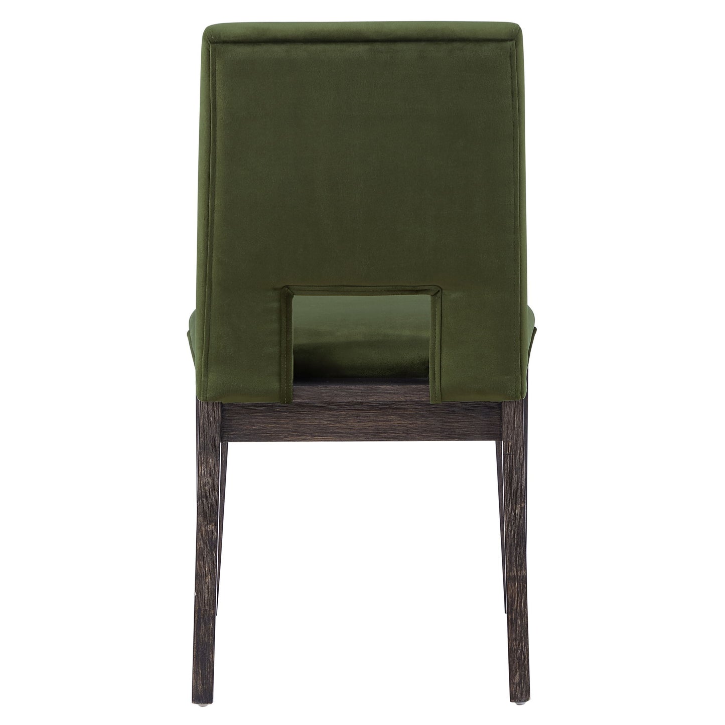 Evan - Velvet Side Chair - Green