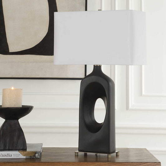 Void - Table Lamp - Matte Black