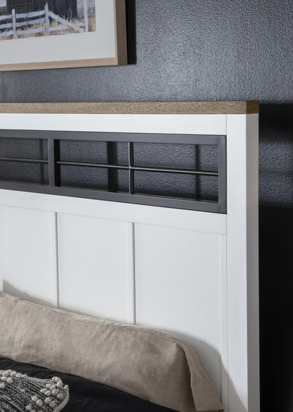 Franklin - Complete Two Tone Panel Bed