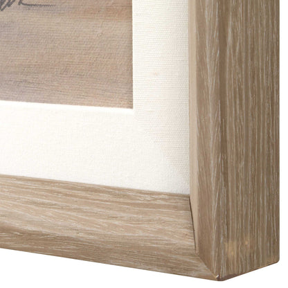 Haze - Framed Print - Light Gray