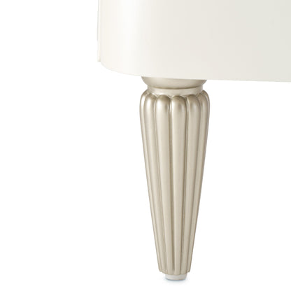 London Place - Display Cabinet - Creamy Pearl