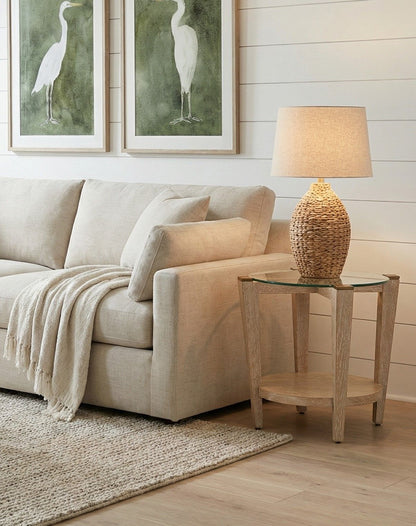 Dunes - End Table - Bleached Oak