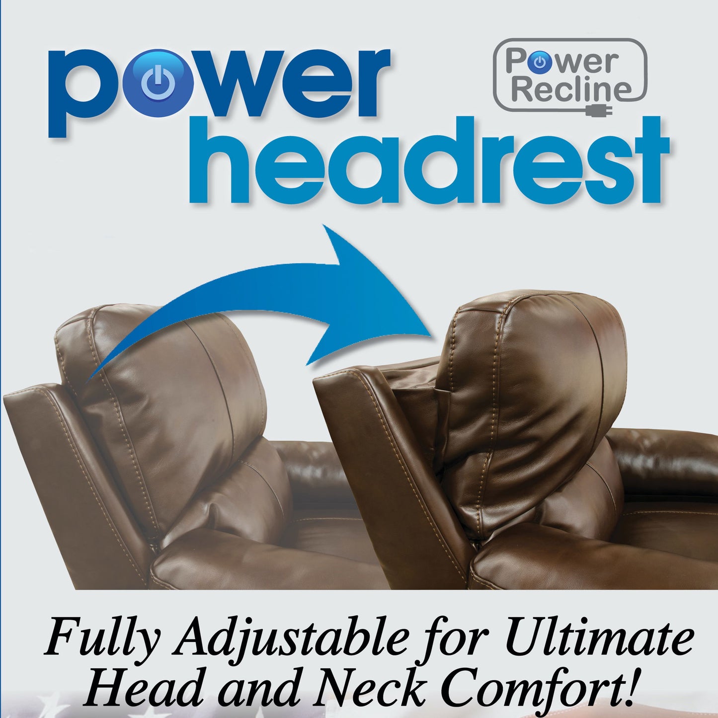 Unity - Power Headrest Power Rocker Recliner With CR3 Heat/Massage
