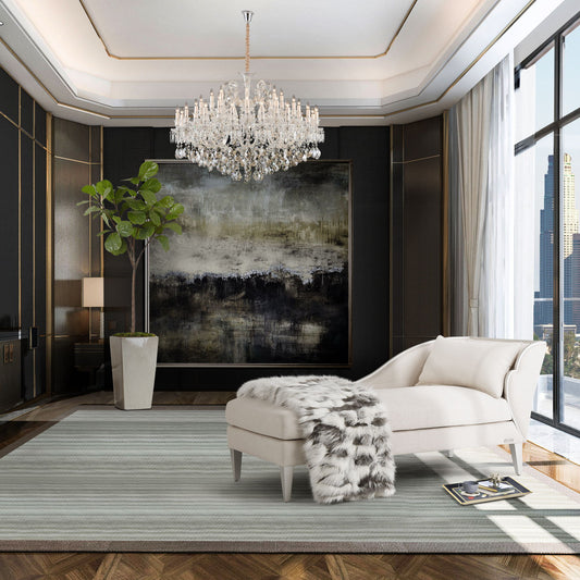 Michael Amini Lighting - Chambord 37-Light Traditional Crystal Chandelier - Clear