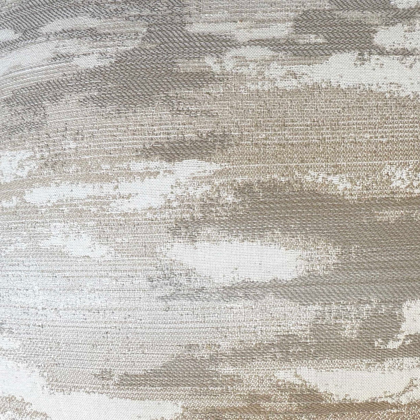 Abstract Waves - Outdoor Pillow - Brown