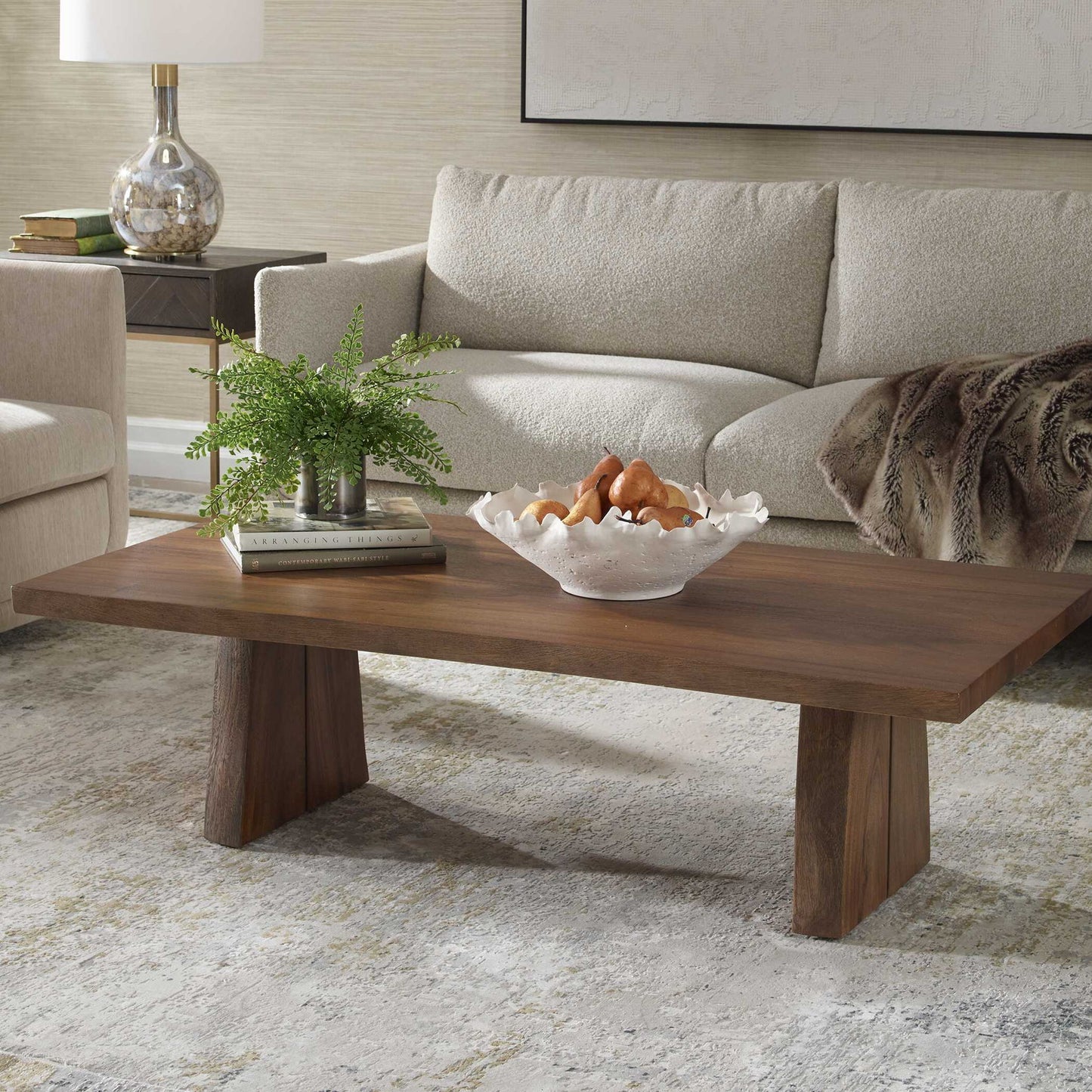 Glenmore - Wood Coffee Table - Woodtone