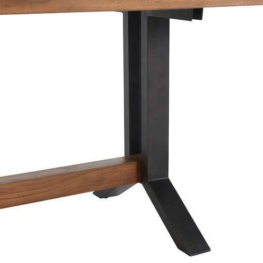 Bellamy - Dining Table - Amber Brown