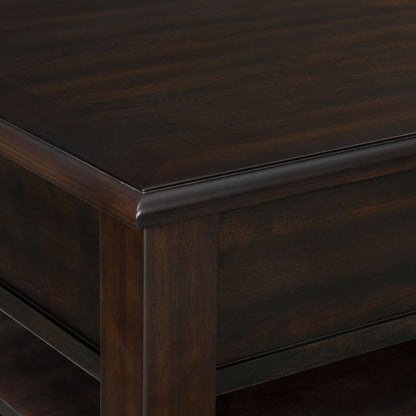 Wagner - Lift-Top Coffee Table With Casters