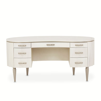 London Place - Desk - Creamy Pearl