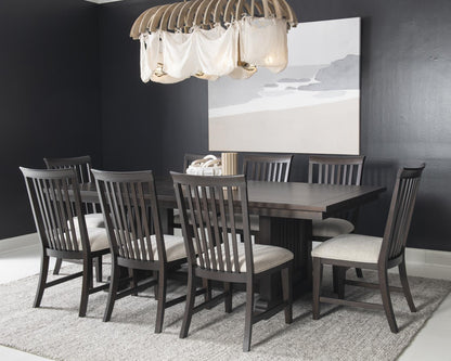 Caldwell - Complete Dining Table - Espresso