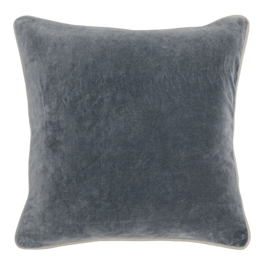 Heirloom Velvet - SLD Pillow - Stone Gray