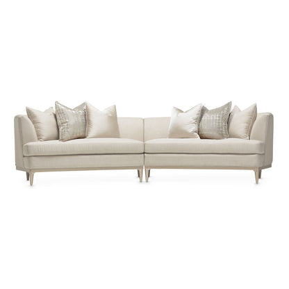 Malibu Crest - 2-Piece Sofa - Pearl / Chardonnay