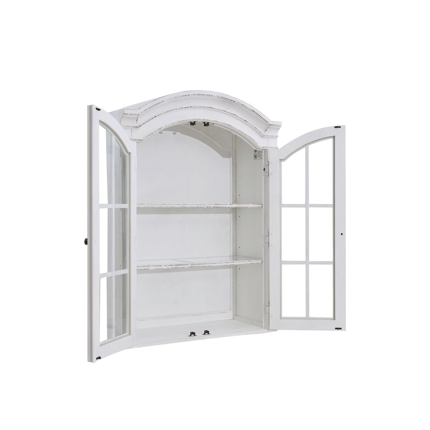 Magnolia Manor - Bunching Display Cabinet Top - Antique White