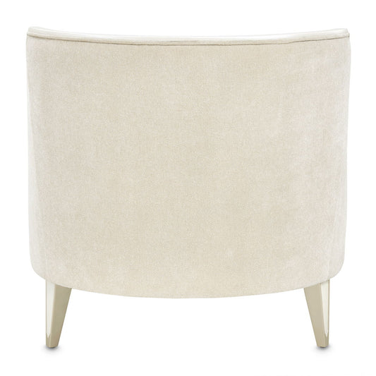 La Marisia - Chenille Chaise - Tranquil / Light Champagne
