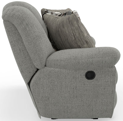 Trifecta - Sofa With 3 Recliners and Drop Down Table