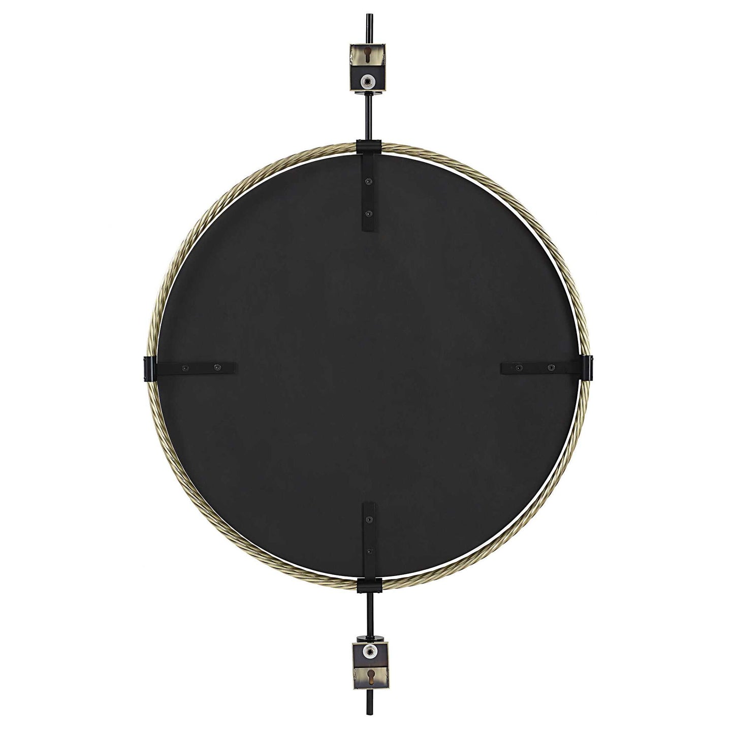 Guardrail - Round Mirror - Gold