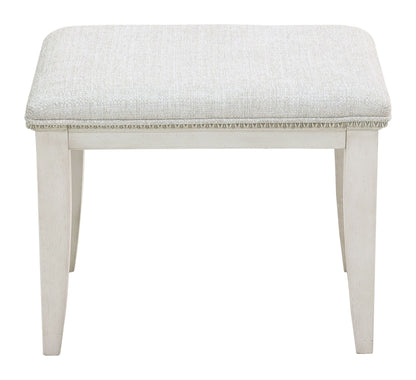 Camila - Vanity Stool - Creamy White