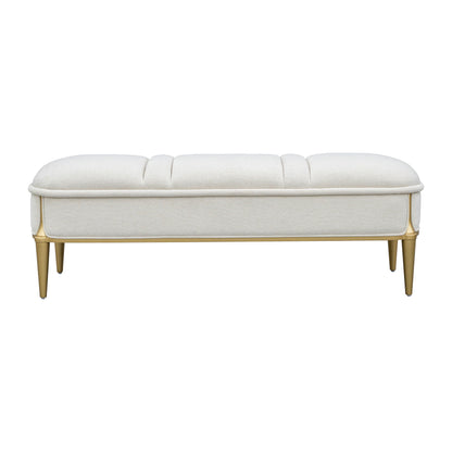 Scotts Square - Accent Bench - Light Champagne