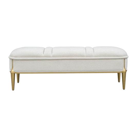 Scotts Square - Accent Bench - Light Champagne