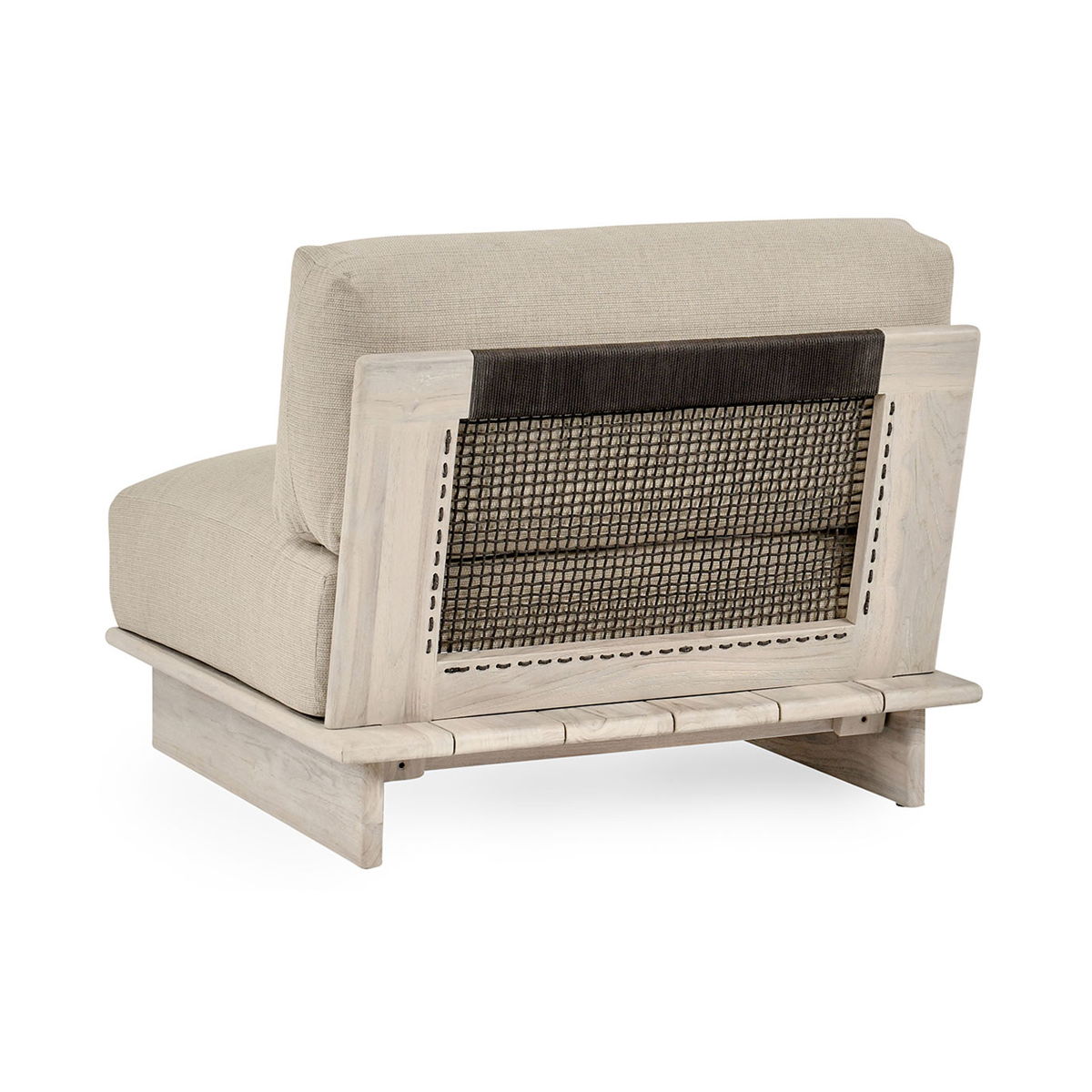 Livia - Outdoor Armless Chair - Taupe