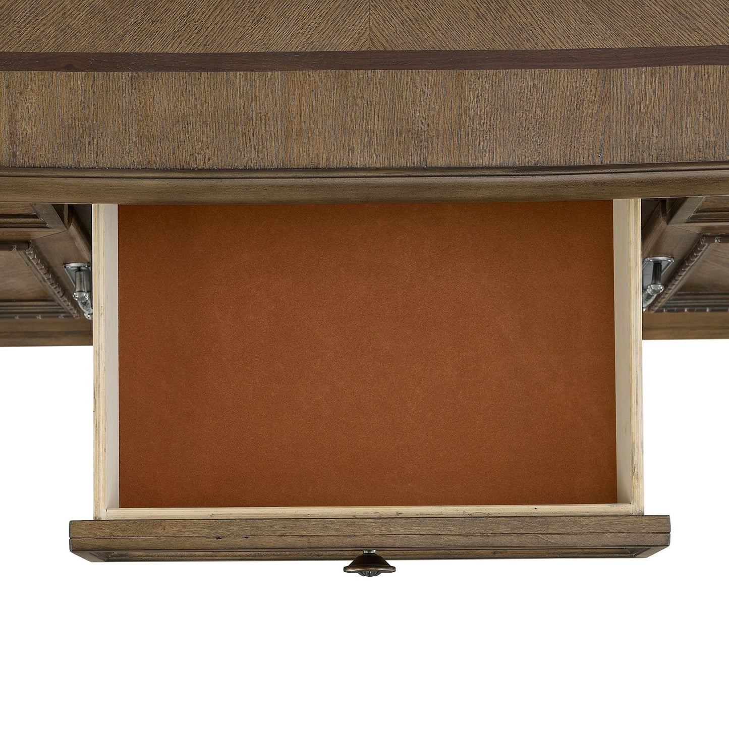 Madison Park - Server & Hutch With Led - Walnut