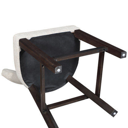 Oakley - Counter Chair - White / Black