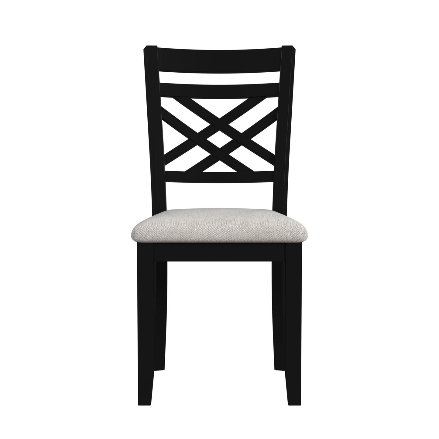 Brooks - 6 Piece Dining Set With Table, 4 Wood Back And Upholstered Seat Chairs, And Bench