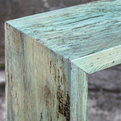 Teo - Wooden Console Table - Blue