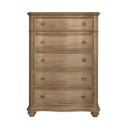 Weston Hills - 5 Drawer Chest - Flax Seed
