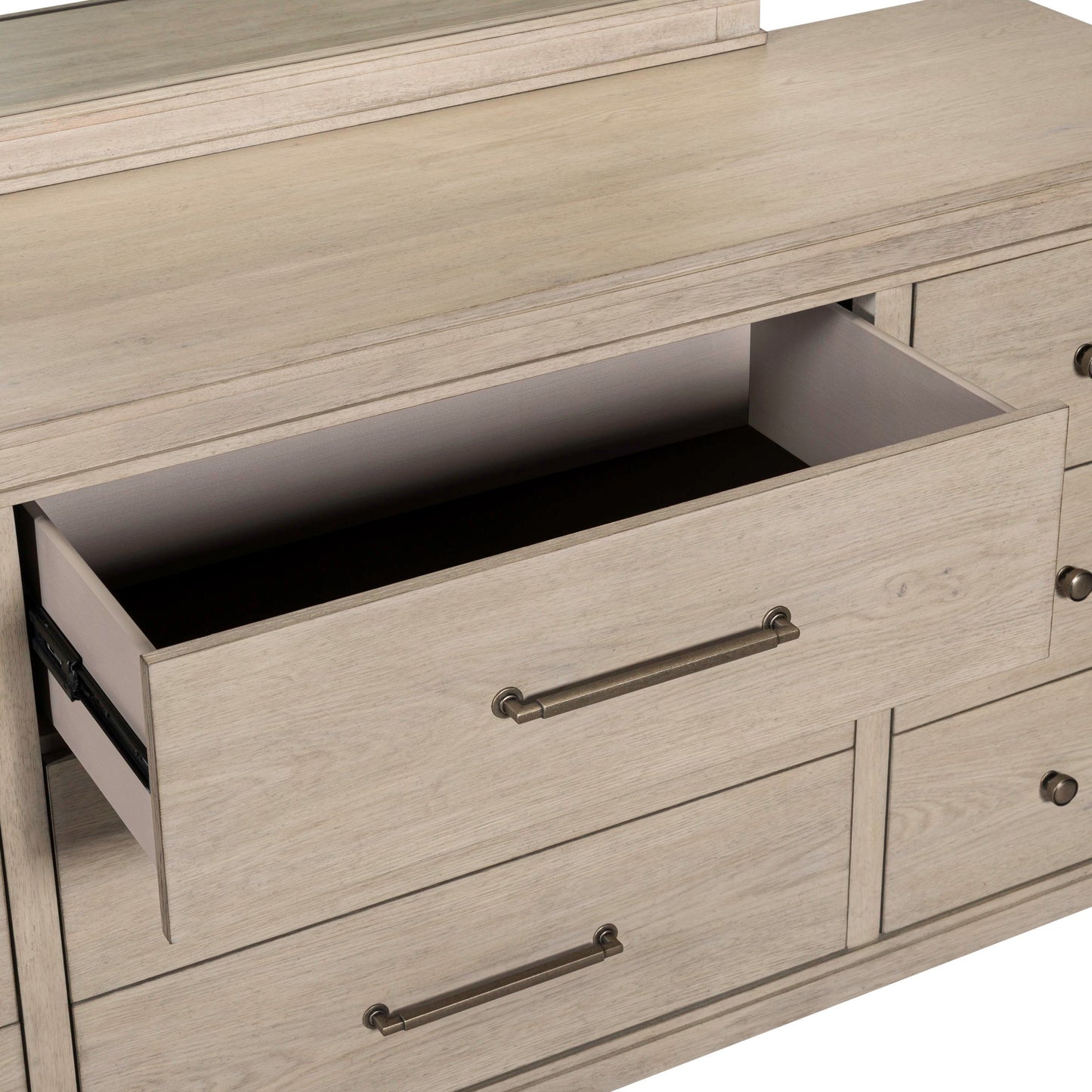 New Haven - Dresser & Mirror - White