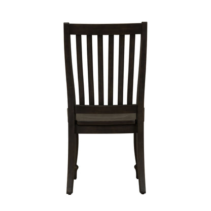 Harvest Home - Slat Back Side Chair - Chalkboard