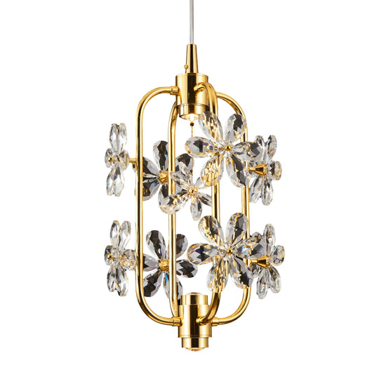 Michael Amini Lighting - Daisy 20" Crystal LED Chandelier - Gold