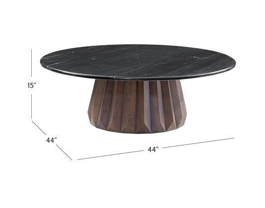 Jennings - Nesting Large Cocktail Table - Dark Brown