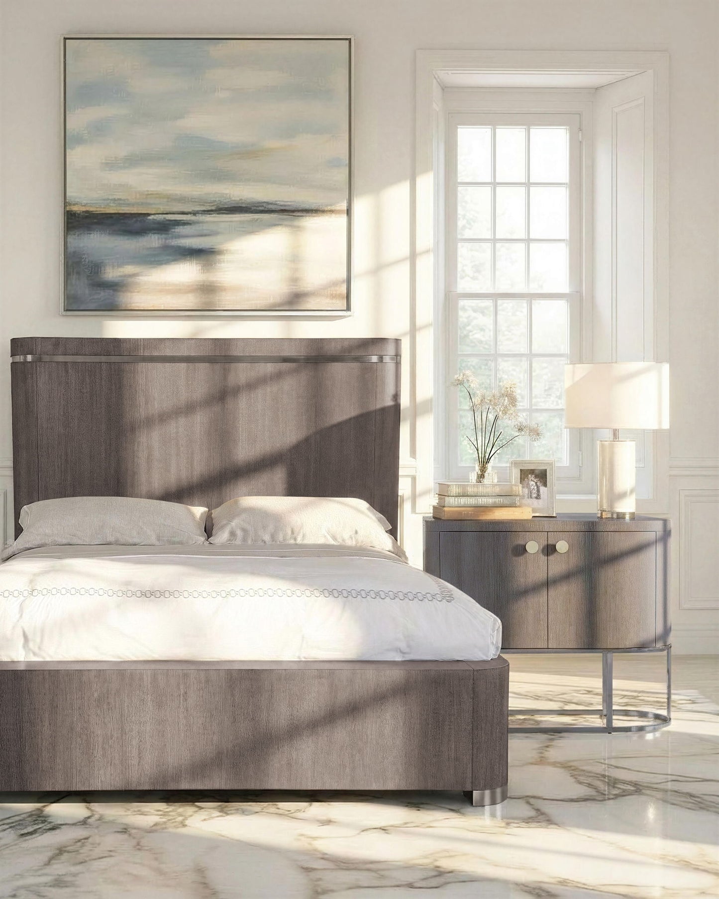 Modern Mood - Panel Bed