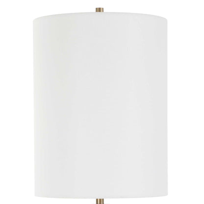 York - Crystal Buffet Lamp - Brass