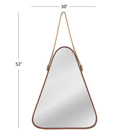 Standish - Wall Mirror - Light Brown