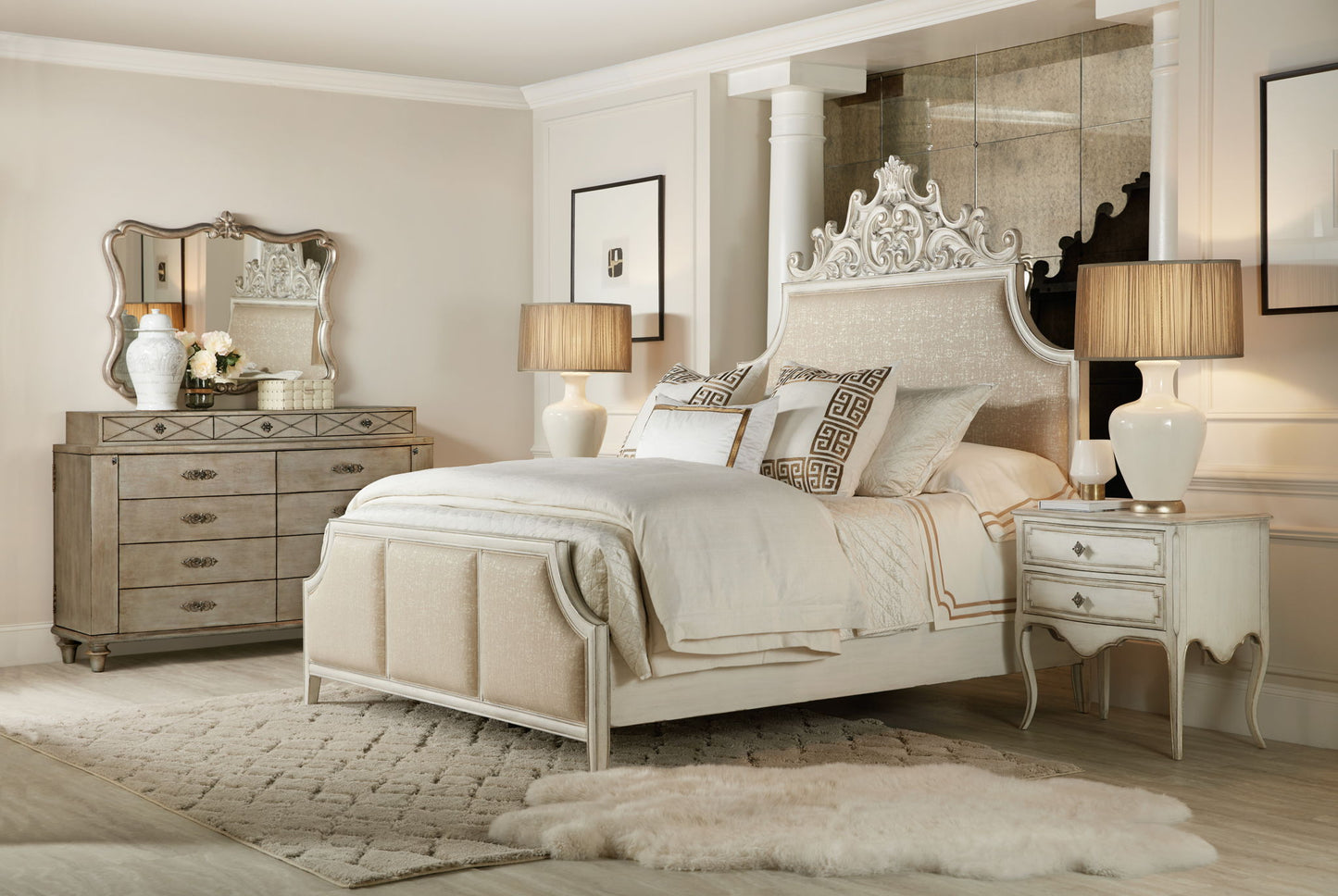 Sanctuary 2 - Coco En Blanc Nightstand - Beige
