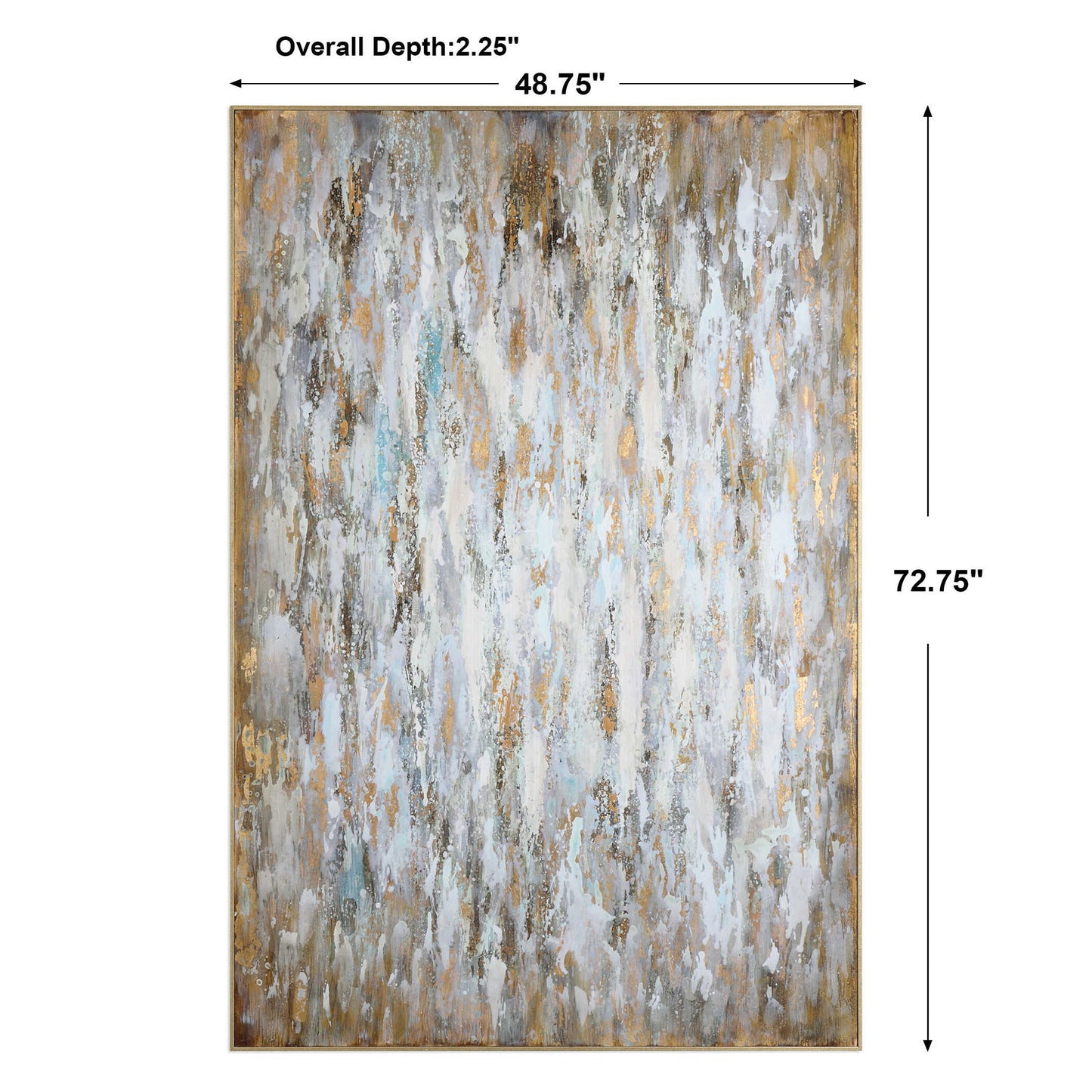 Bright Morning - Abstract Art - Blue