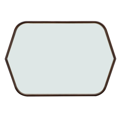 Houston - Wall Mirror - Walnut